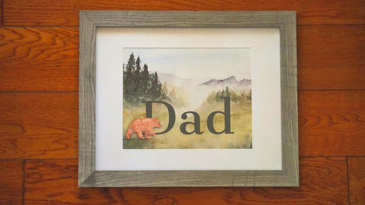 "Papa Bear" Print