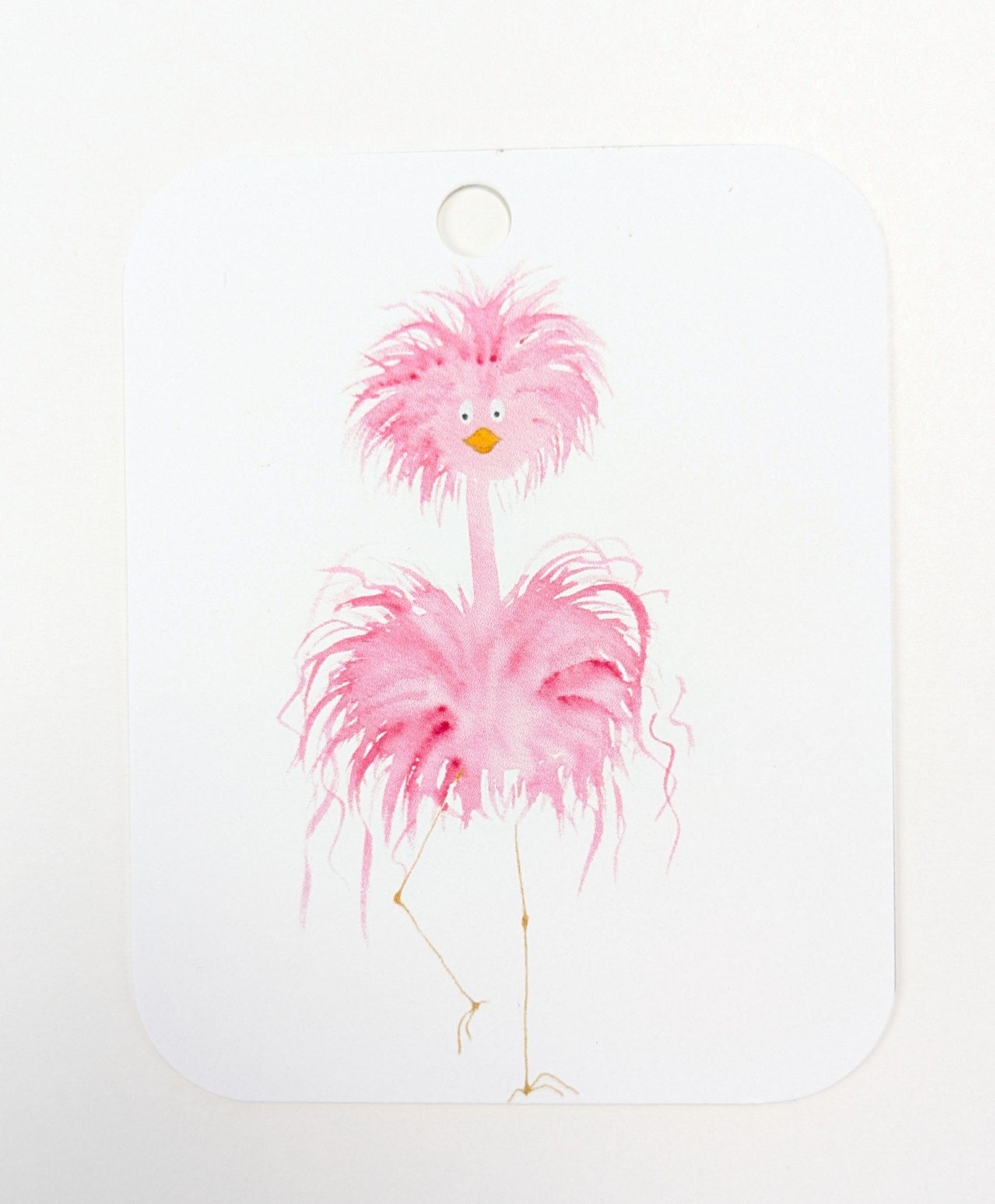 Flamingo Gift Tags, Set of 6