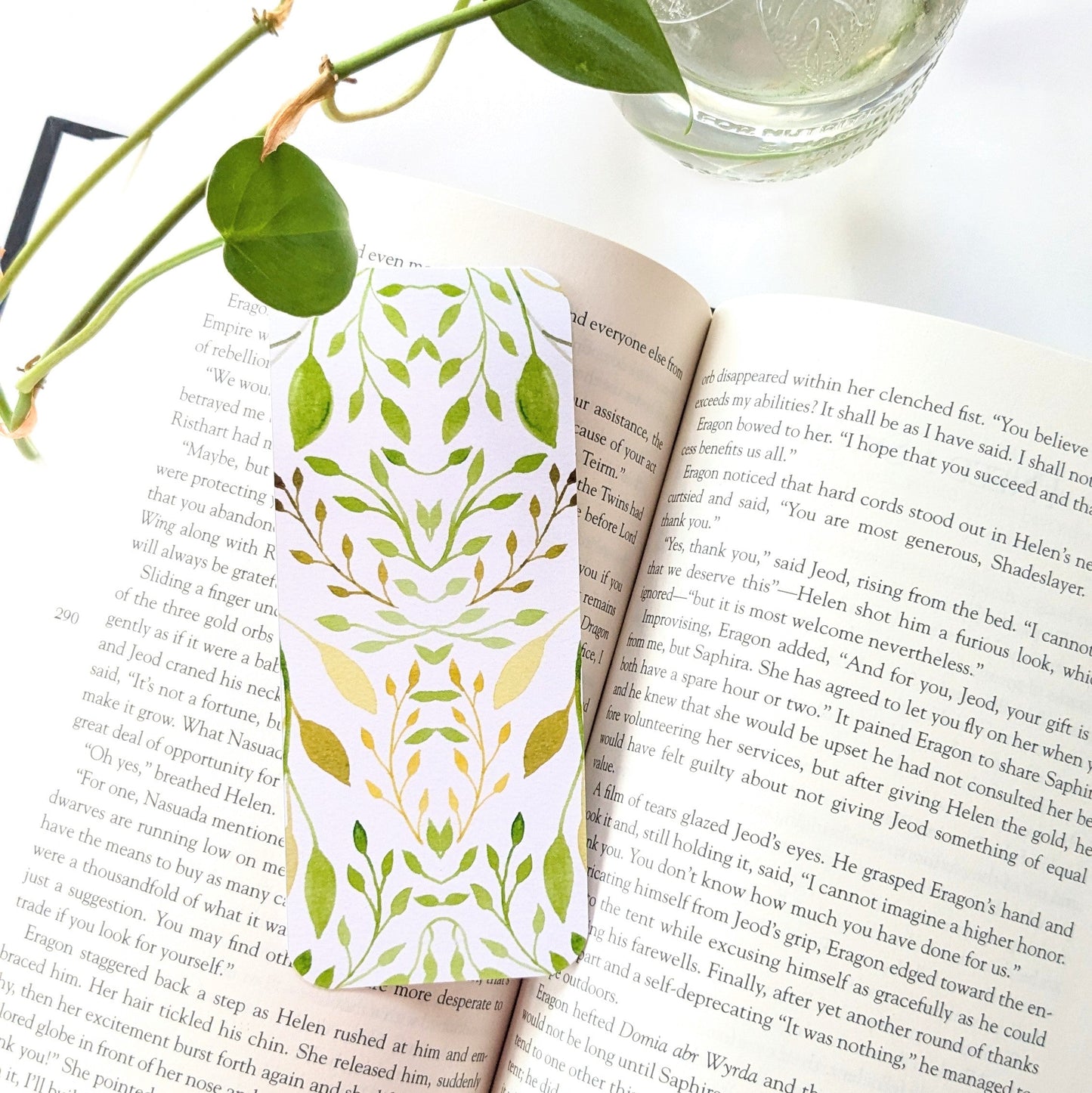 Arching Foliage Bookmark