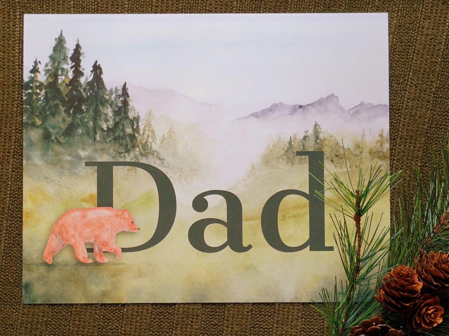 "Papa Bear" Print