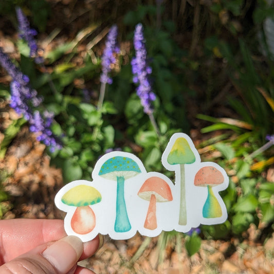 Mushrooms Sticker