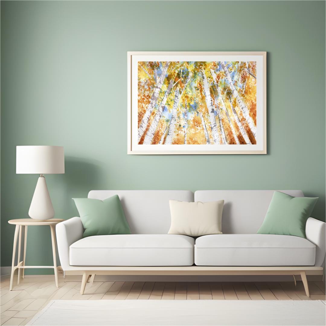 "Looking Up" Art Print