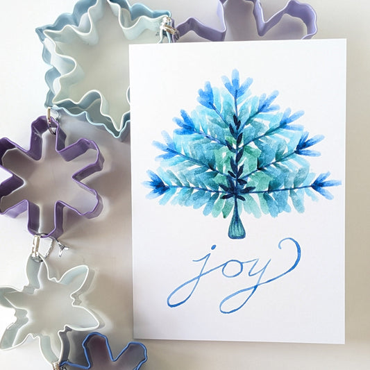"Joy" Greeting Card