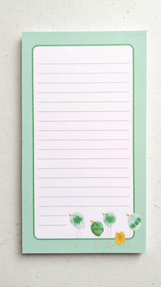 Funny Birds Notepad