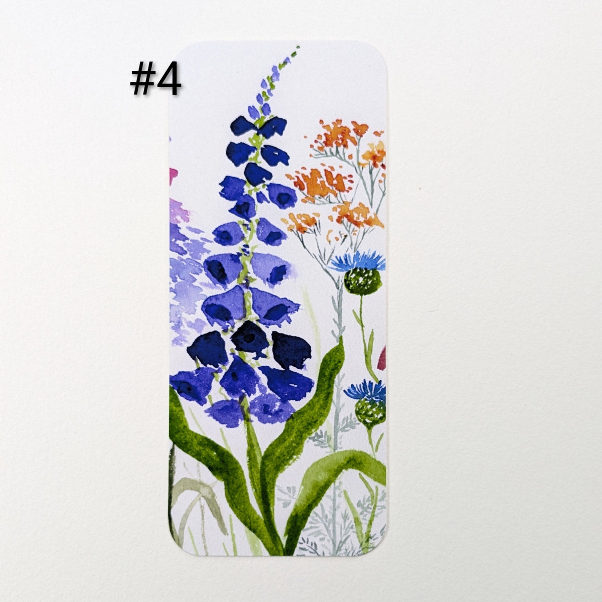Wildflowers Bookmarks, Single or Set of 4