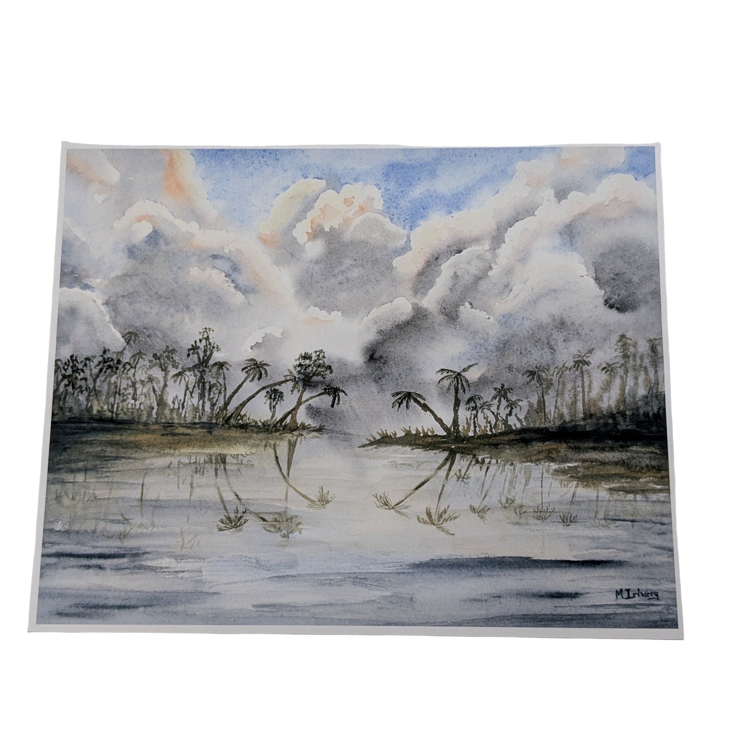 "Palm Reflections" Print