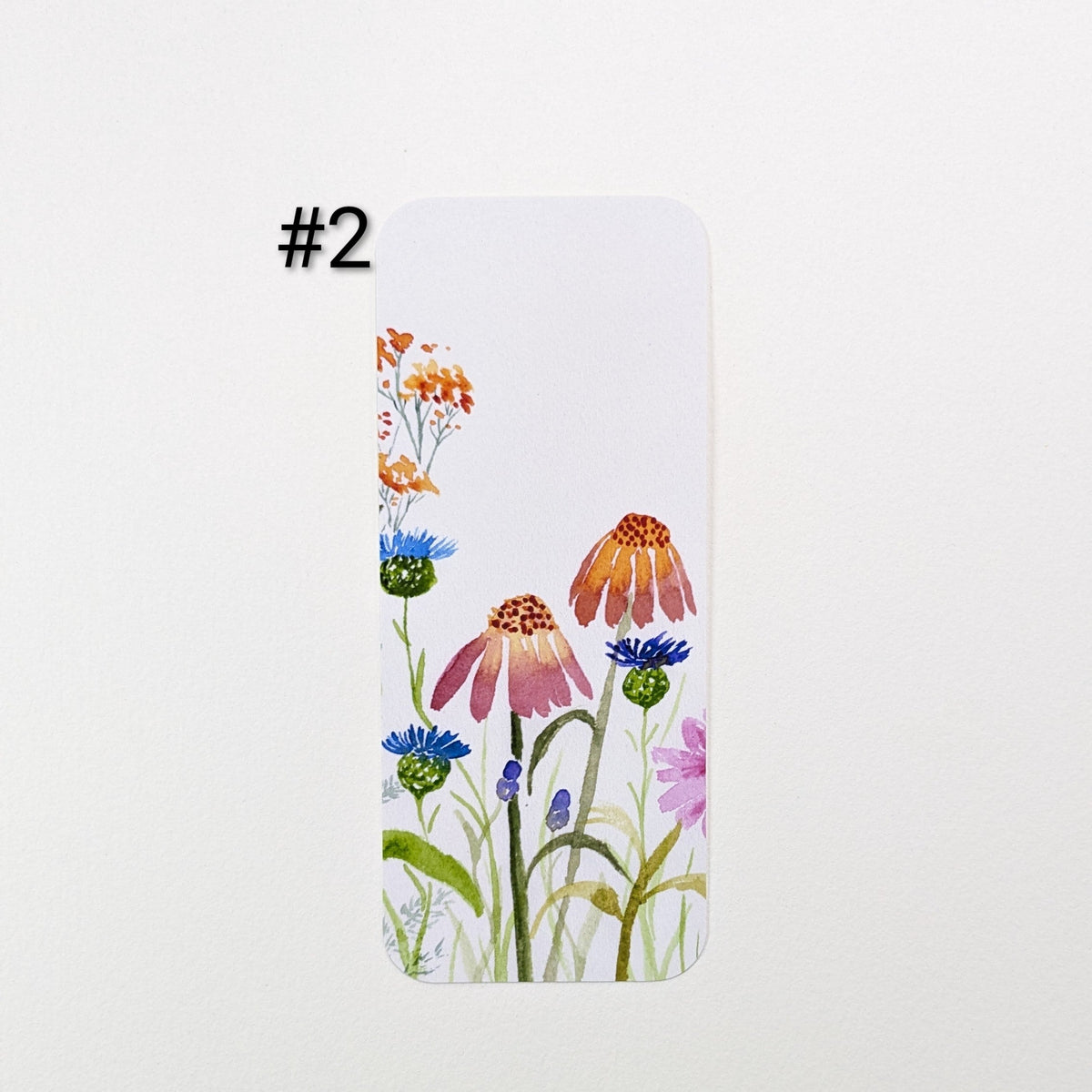 Wildflowers Bookmarks, Single or Set of 4