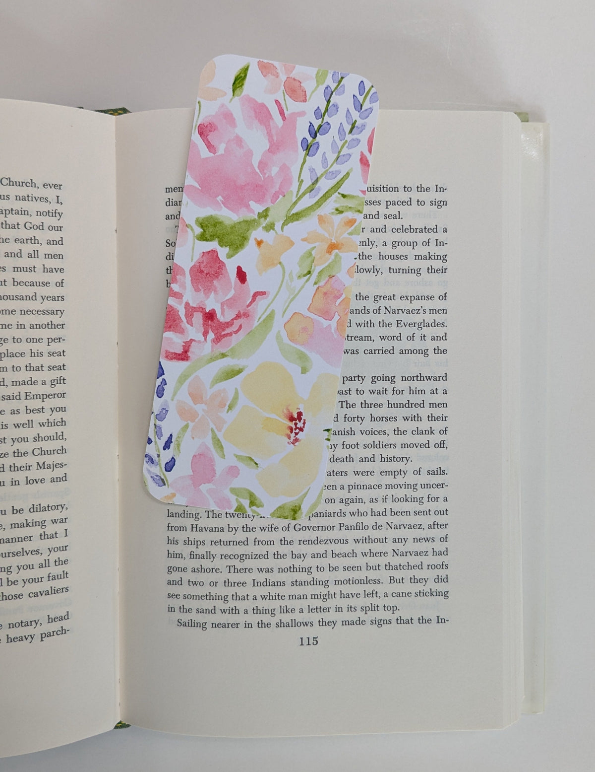 Lavender Meadow Bookmark