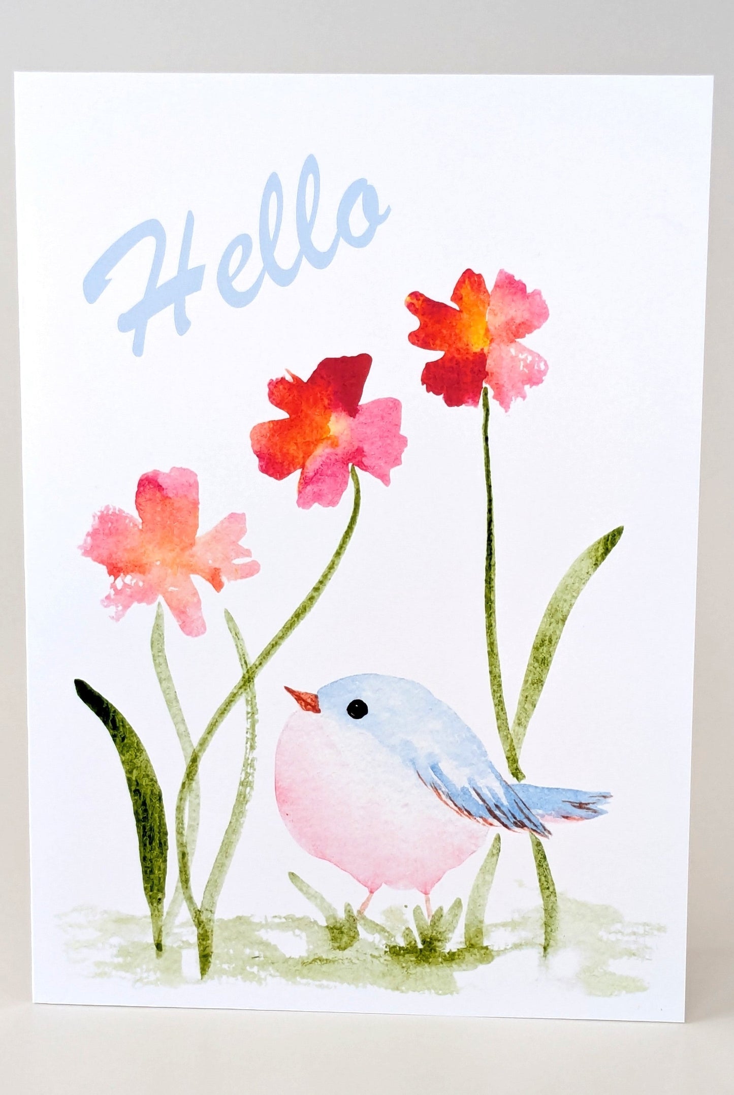 "Hello Bird" Greeting Card
