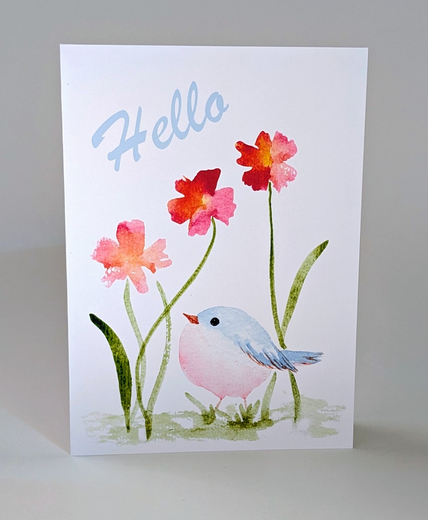 "Hello Bird" Greeting Card