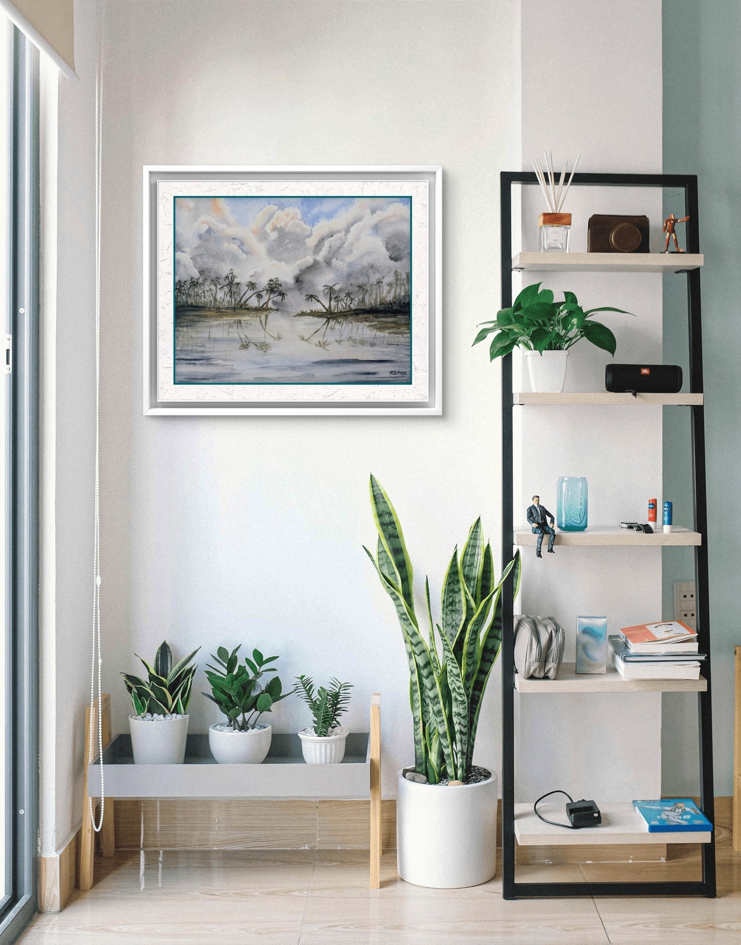 "Palm Reflections" Print