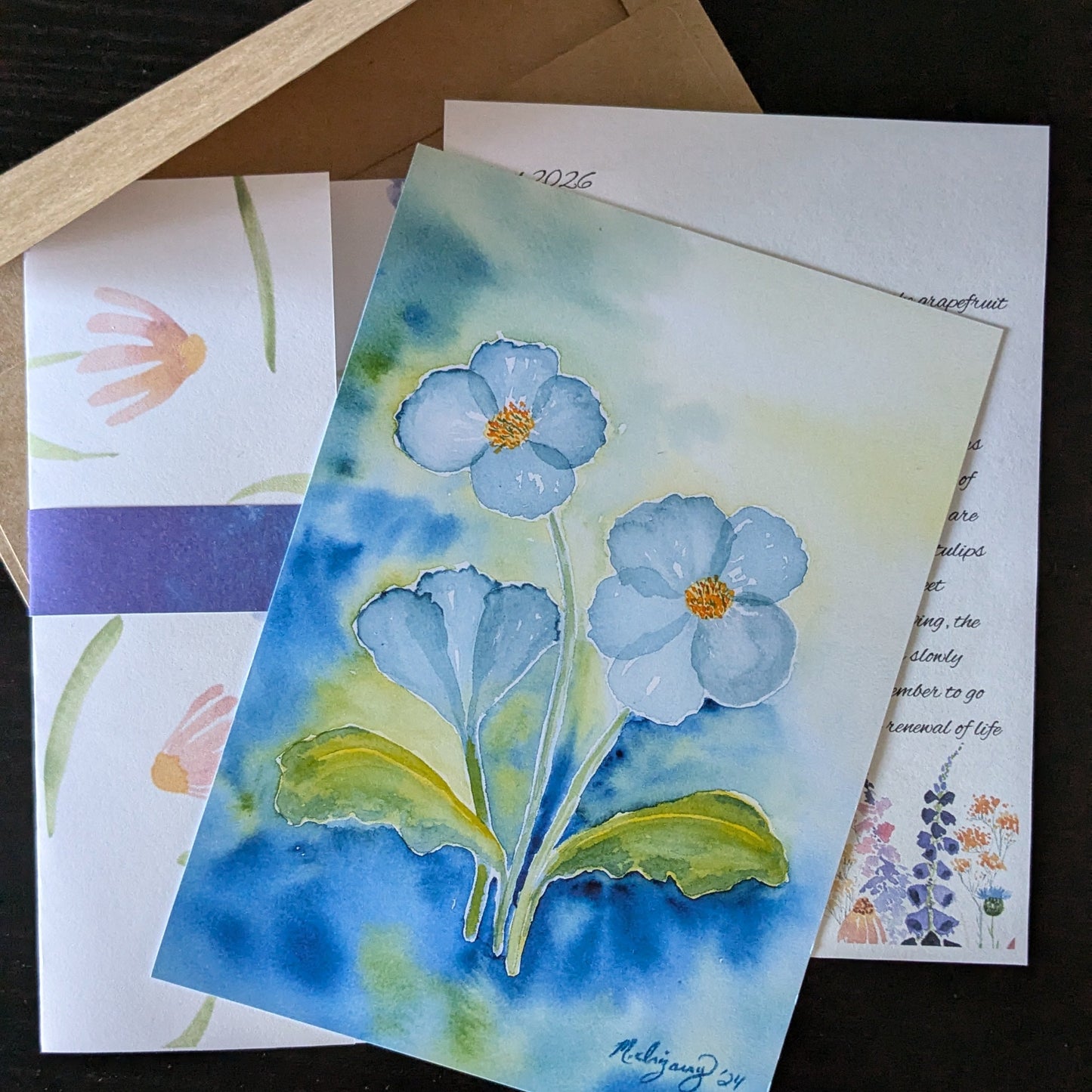 Butterfly Post- Floral Print Club