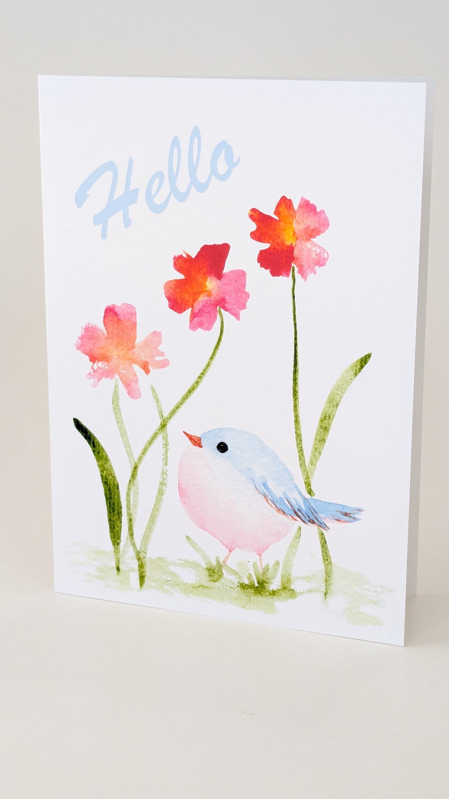 "Hello Bird" Greeting Card