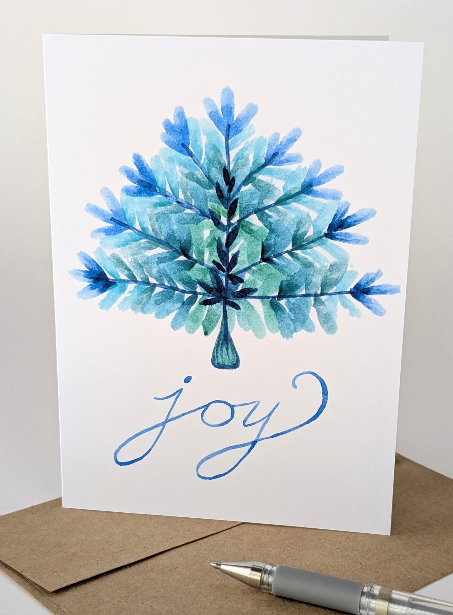 "Joy" Greeting Card