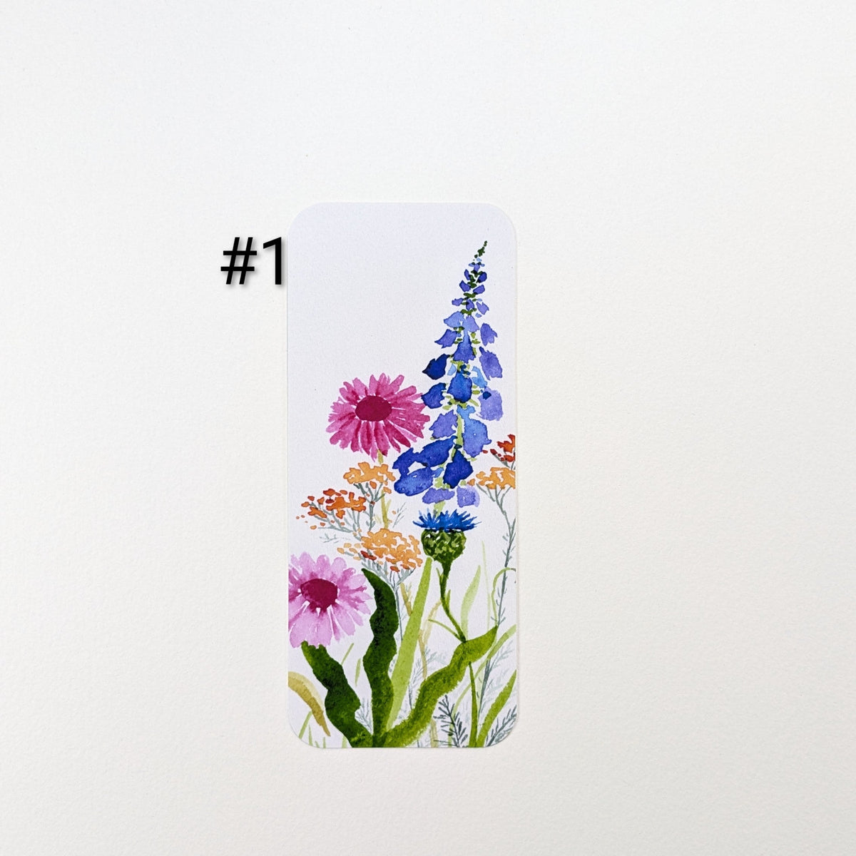 Wildflowers Bookmarks, Single or Set of 4