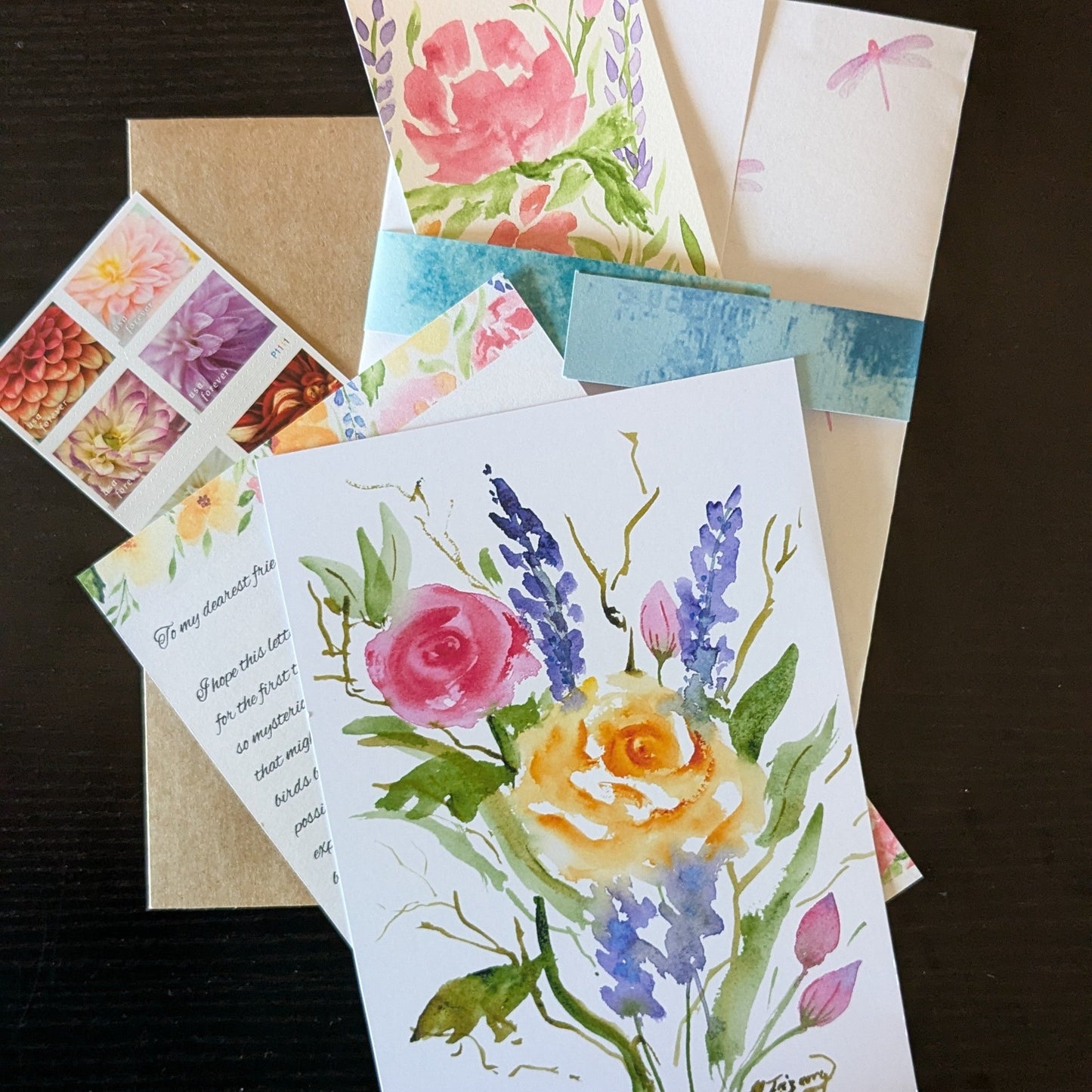 Butterfly Post- Floral Print Club